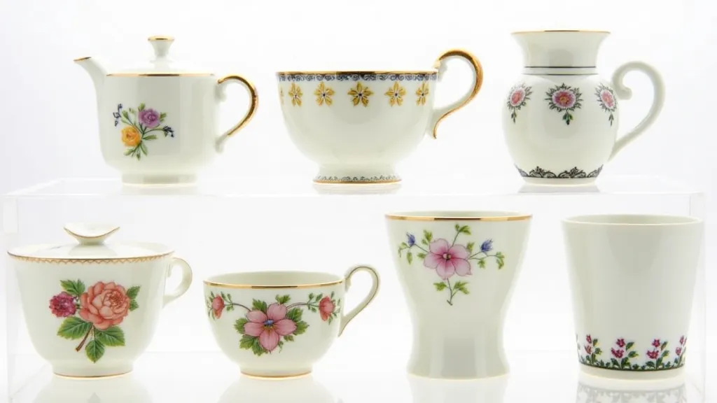 Selection of Belleek patterns